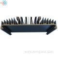 CNC machined extruded aluminum heat sink 200mm